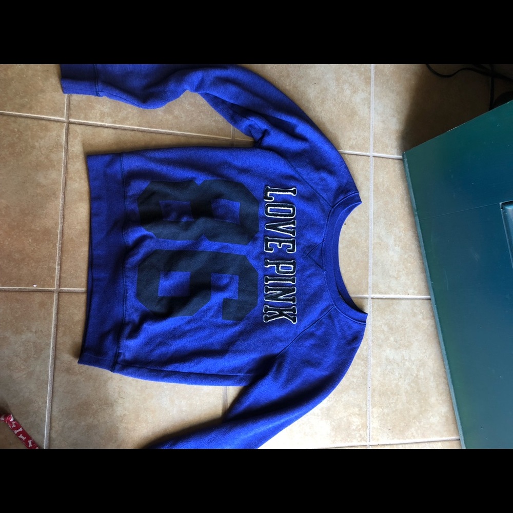 Pink sweatshirt size LG